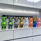 Ceramic Violent Bear Statue 400  Home Decor Figurine Modern Art Craft Ornament