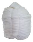 30 Lbs White Merino Wool Roving Bulk Natural Undyed Felting Spinning Chunky Yarn