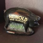 Vintage Heinold Hog Markets Advertising Coin Bank