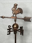 New Vintage Metal Weathervane Tabletop Stand 24    Copper Cast Iron Heavy Duty
