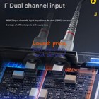 1pc Fnirsi Dpos350p 4-in-1 350mhz Digital Oscilloscope Signal Generator Spectrum