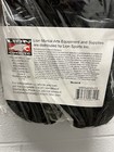 New   Lion Martial Arts Vinyl Shin Instep Guard Mixed Martial Arts - Large Black