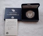 2019 W American Silver Eagle Proof Dollar Coin 1oz  999 Fine Silver W  Ogp   Coa