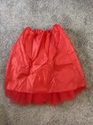Women   s Petticoat Underskirt Red Size 24    Waist New