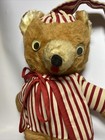 Rare Vintage 1950 s Stuffed Plush  Face Teddy Bear Radar Mash 13 