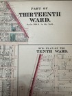 1880   s Johnson   s Map Of The 13th Ward New Jersey New York  Antique Hand Colored