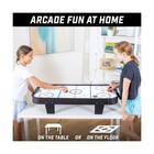 Gosports 40 Inch Table Top Air Hockey Game For Kids - Ac Outlet Powered Motor   
