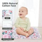 Baby Changing Pad Liner Reusable Absorbent Portable Mat Waterproof Floral