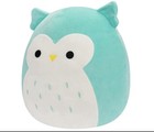 Squishmallows Original 14 Inch 14    Winston Teal Owl Ultrasoft Jazwares Plush