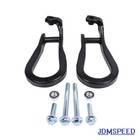 Tow Hooks Black Lh rh For 2015-2019 Silverado Gmc Sierra 2500hd 3500hd 84072464