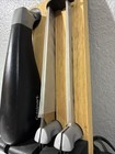 Cuisinart Cek40 Electric Knife Set Wood Stand Bread   Carving Blades No Box