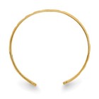 10k Yellow Gold Diamond-cut Chevron 2mm Toe Ring
