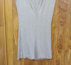Yoga Romper Gym Workout Short Slvs Sports One Piece Snap Jumpsuit S Gray Womens