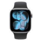 Apple Watch Series 11 42mm Gps Space Gray Case W Black Sport Band M l Meqx4lw a