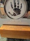 New Factory Sealed Carter s Hand And Foot Print Keepsake Silver  Baby Kit 