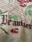 Antique Needlework American Beauties Patriotic Flag Embroidery Craft Panel 1912