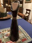 Vintage Jim Beam Black Royal Porcelain 1955 Liquor Bottle   empty 