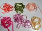 Silk Embroidery Ribbon 7mm-lot Of 6 Pieces-each Piece 2 Yards