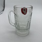 Vintage Aw A w Ice Cold Root Beer Soda Mug 6   Tall Dimple Sides Heavy Glass 16