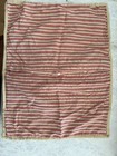 Sale - Ralph Lauren Hawk Springs Red And Cream Striped Pillow Sham Cover