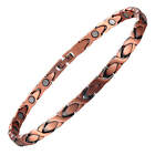 Gorgeous Pure Copper Magnetic Anklet Bracelet Balance Energy Power Calm Love Joy