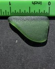     surf-tumbled Large Green Seaglass Pendant Pc Jewelry Grade Flawless near Flawl
