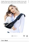 Toddler Sling Carrier Lightweight Baby Carrier Sling Baby Hip Carrier  New