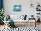 Canvas Print Monet Painting Picture Wall Art Home Decor Water Lilies Blue 20x24