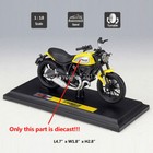 1 18 Ducati Scrambler Icon Motorcycle Model Diecast Toy Car Boys Toys Kids Gifts