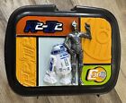 2002 - Vintage   - Star Wars 3d R2-d2 c-3po Lunchbox   Thermos Excellent Shape  