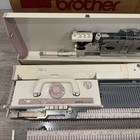 Brother Kh-260 Bulky Knitting Machine With Kr-260 Ribber     Complete Set