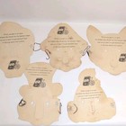 Paper Mask Set Pinocchio 1939 Gillette Advertising Premium Set Of 5