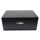 S t  Dupont 001295 Matte Black Lacquer Cigar Humidor 50 Cigars New