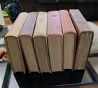 Lot Of 6 Old Antique And Vintage Hardcover Books 1907-1925 Each Approx Size 5x8
