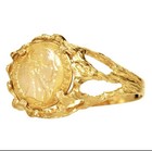 1865 Gold Coin On 2 2 Gram Gold Ring