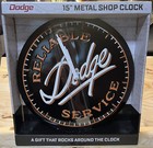 Dodge 15    Metal Shop Clock 