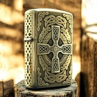 Zippo Celtic Cross New Lighter