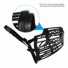 Pet Dog Basket Muzzle Mouth Cover Mesh Cage Nobarking Anti Bite Biting Chewing