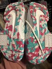 Nike Men s Tennis Shoes White Pink Teal Medium Width Us Size 9