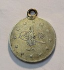 1903  1293  Ottoman Empire 2 Kurus  Abdul Hamid Ii World Silver Coin pendant