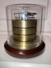 Barigo Weather Station Thermometer Hygrometer Barometer - German Made Brass Wood