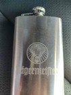 Jagermeister Stainless Steel Hip Flask 