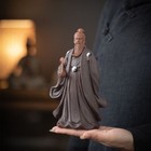 Chinese Taoist Priest Zhang Sanfeng Statue Zi Sha Clay Figure T ai Chi Ch uan