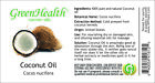 Coconut Carrier Oil Fractionated  100  Pure natural  Free Shipping