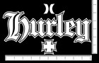 Hurley Script  Die Cut Surf Sticker Decal 10 2  X 6  Surfboard  Skateboard  Snow