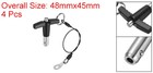 4pcs T Handle Lock Pins 8mm X 10mm Stainless Steel Button Quick Release Pin