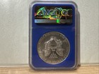2017  p   1 American Silver Eagle Ngc Ms70 Struck At Philadelphia Mint Blue Core