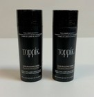 2 Pack ____ Toppik Hair Building Fibers Dark Brown 27 5g ____ Free Usa Shipping