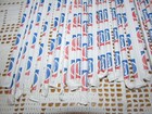 Vintage Lot Of 50 Unused Paper Wrapped Pepsi Drinking Straws 10  Long