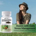 New Organic Ashwagandha Capsules 1300mg Supplement W  Black Pepper Root Powde